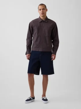 10.5" Baggy Denim Carpenter Shorts