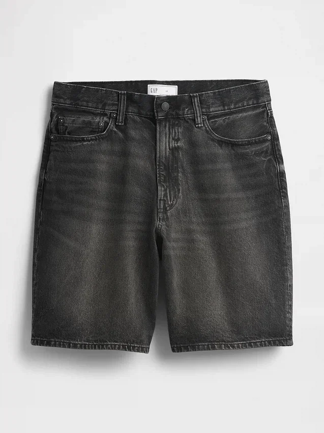 10.5" Baggy Denim Shorts