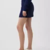 100% Cotton Cable-Knit Mini Skort