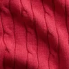 100% Cotton Cable-Knit Zip Cardigan