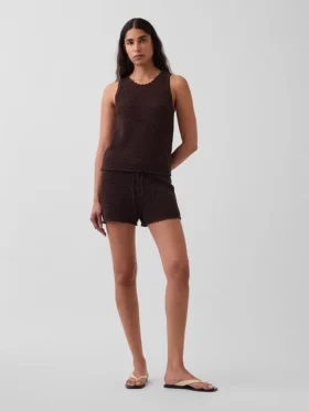 100% Cotton Crochet Easy Shorts