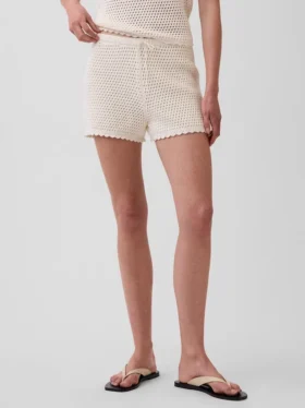100% Cotton Crochet Easy Shorts