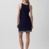 100% Cotton Crochet Mini Dress
