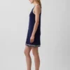 100% Cotton Crochet Mini Dress