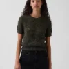 100% Cotton Crochet Sweater