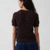 100% Cotton Crochet Sweater
