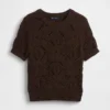 100% Cotton Crochet Sweater
