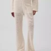 100% Cotton Crochet Sweater Pants