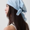 100% Cotton Eyelet Bandana Scarf