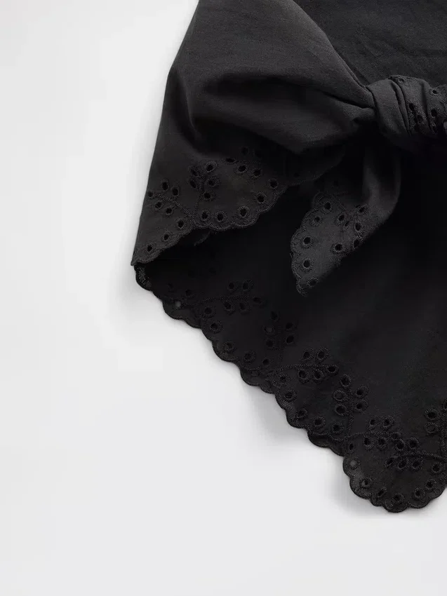 100% Cotton Eyelet Bandana Scarf