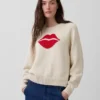 100% Cotton Kiss Raglan Sweater