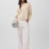 100% Cotton Oversized Crop Sweater