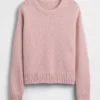 100% Cotton Oversized Crop Sweater
