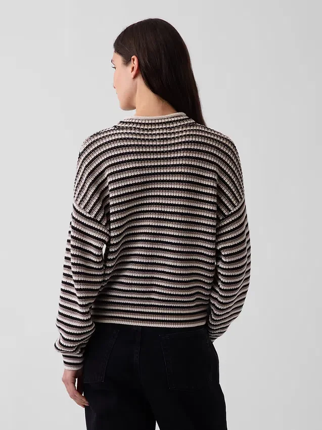 100% Cotton Oversized Rollneck Sweater