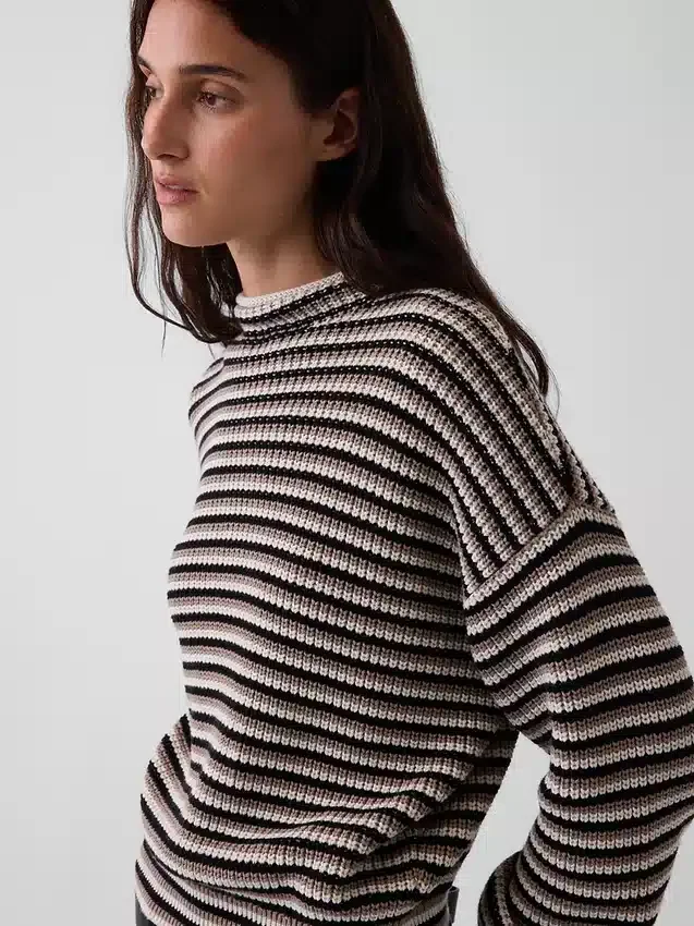 100% Cotton Oversized Rollneck Sweater