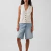 100% Cotton Pocket Sweater Vest