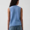 100% Cotton Pocket Sweater Vest