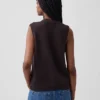 100% Cotton Pocket Sweater Vest
