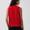 100% Cotton Pocket Sweater Vest