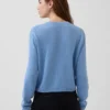 100% Cotton Relaxed Crop Cardigan Sweater