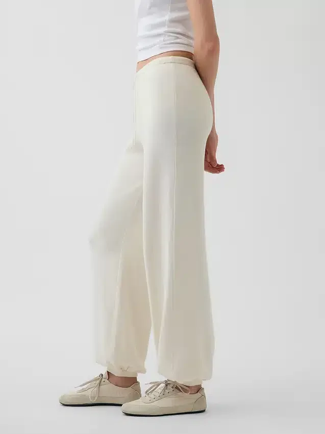 100% Cotton Relaxed Sweater Joggers