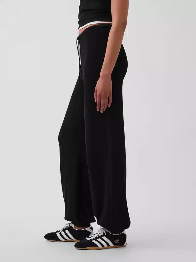 100% Cotton Relaxed Sweater Joggers