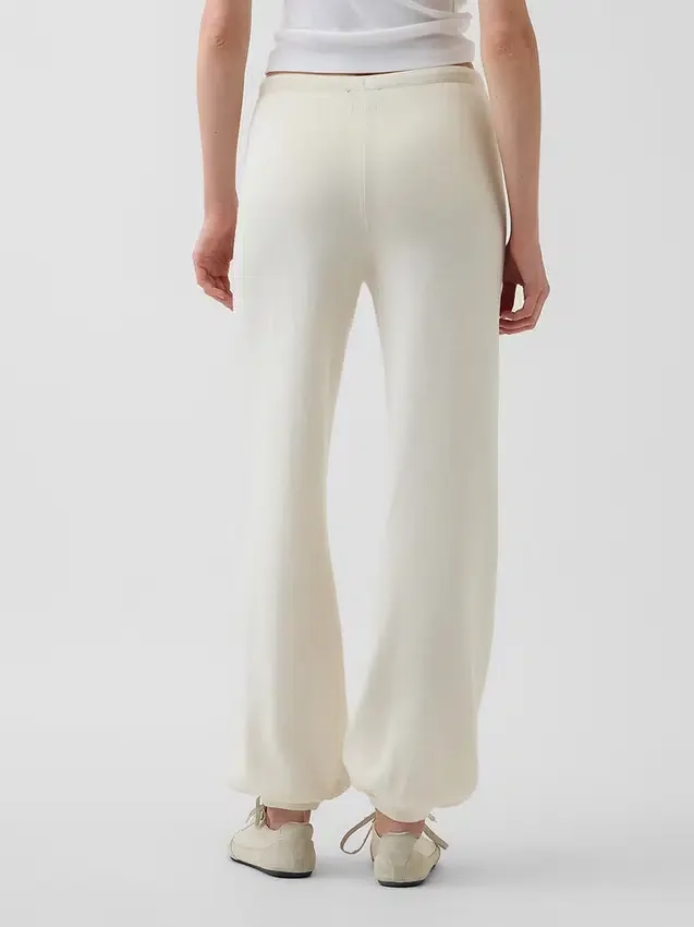 100% Cotton Relaxed Sweater Joggers