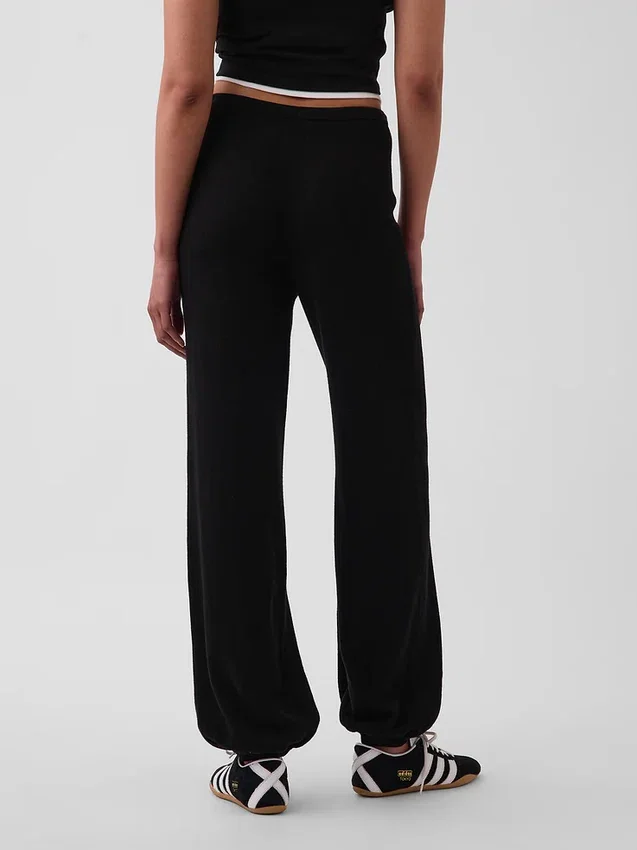 100% Cotton Relaxed Sweater Joggers