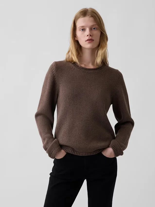 100% Cotton Rollneck Sweater