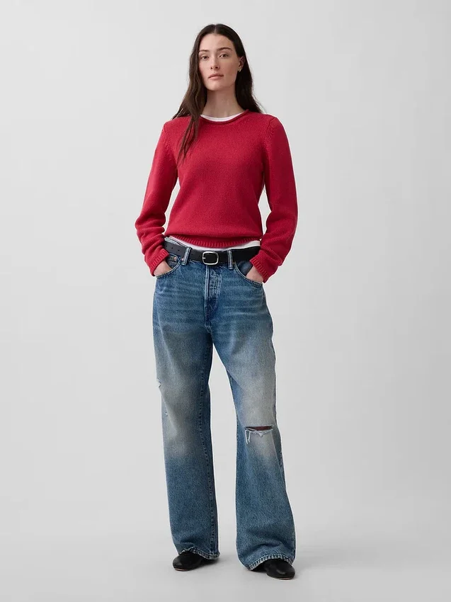 100% Cotton Rollneck Sweater