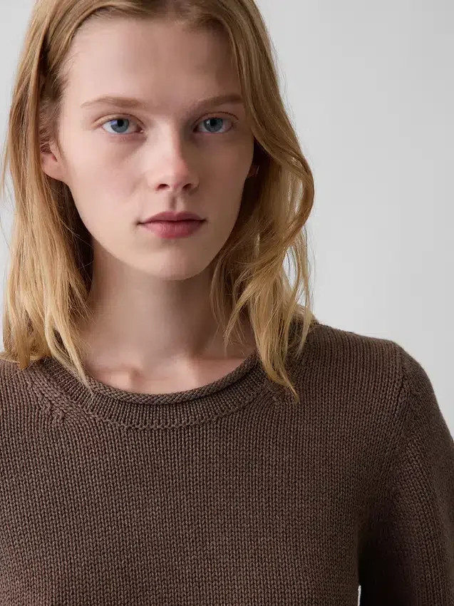 100% Cotton Rollneck Sweater