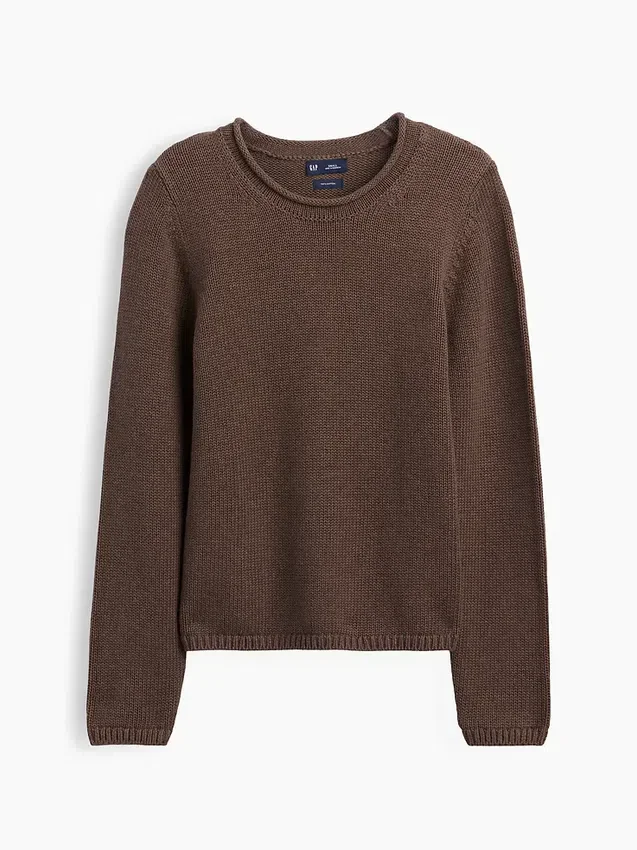 100% Cotton Rollneck Sweater