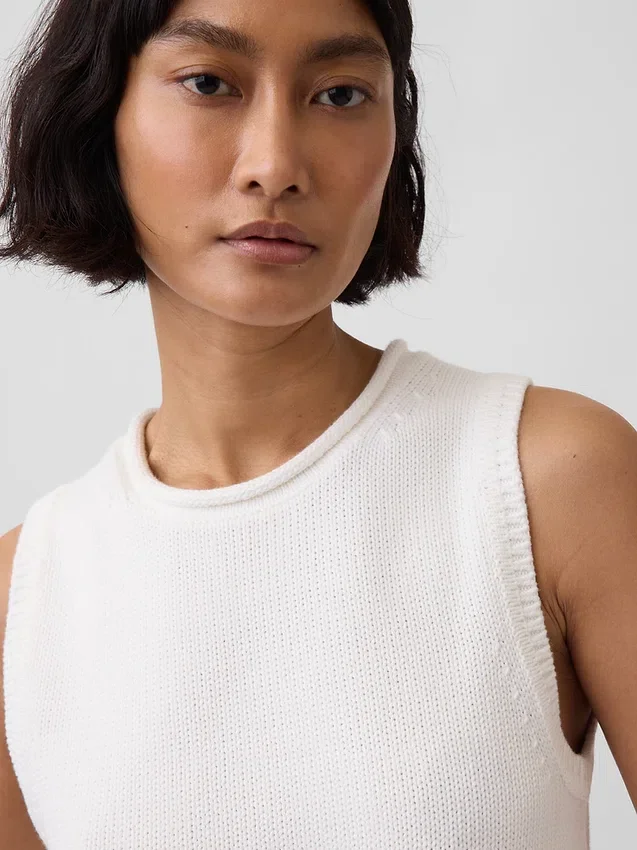 100% Cotton Sweater Vest