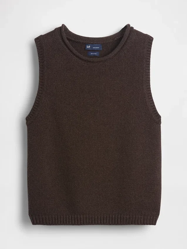 100% Cotton Sweater Vest