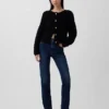 100% Cotton Textured Sweater Jacket