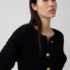 100% Cotton Textured Sweater Jacket