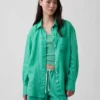 100% Linen Oversized Shirt