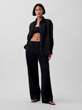 100% Linen Oversized Shirt