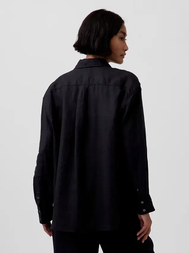 100% Linen Oversized Shirt