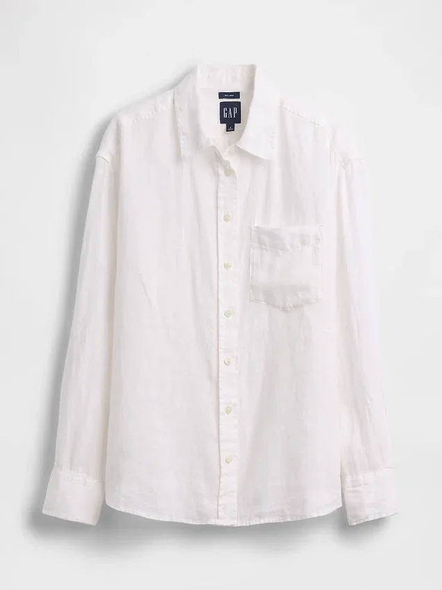 100% Linen Oversized Shirt