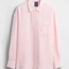 100% Linen Oversized Shirt