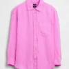 100% Linen Oversized Shirt