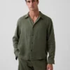 100% Linen Relaxed Shirt