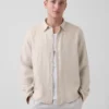 100% Linen Relaxed Shirt