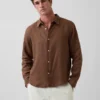 100% Linen Relaxed Shirt
