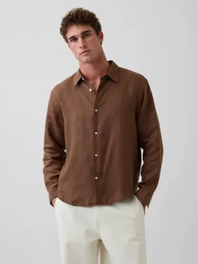 100% Linen Relaxed Shirt