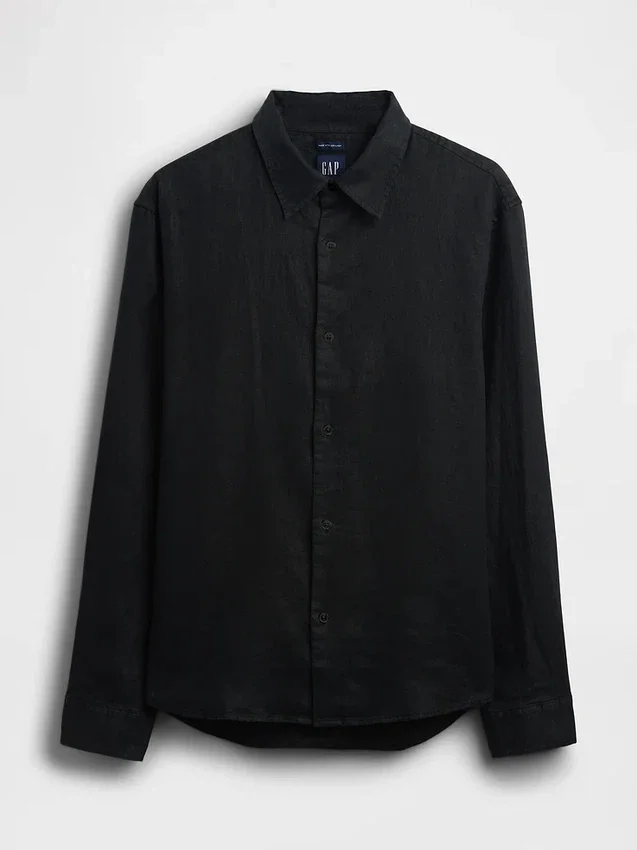 100% Linen Relaxed Shirt