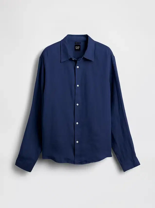 100% Linen Relaxed Shirt