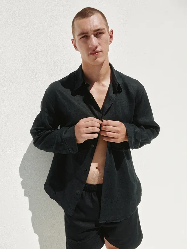 100% Linen Relaxed Shirt