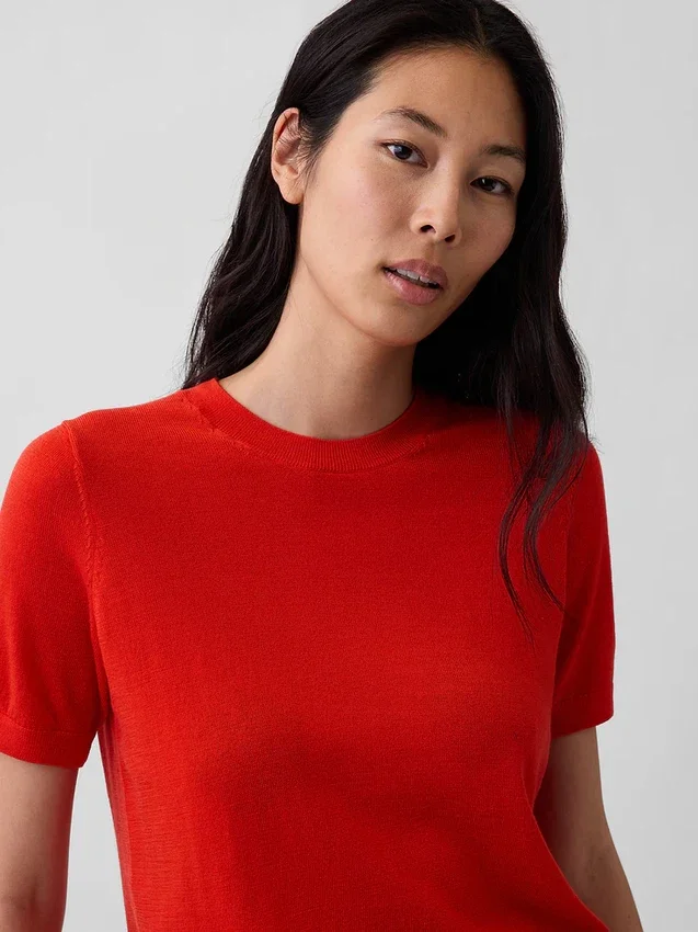 100% Merino Wool Sweater Top